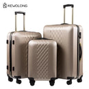 Novo design 20/24/28 Polegada bagagem de roda de avião super silenciosa com trava tsa, mala de check-in anti-arranhões de grande capacidade